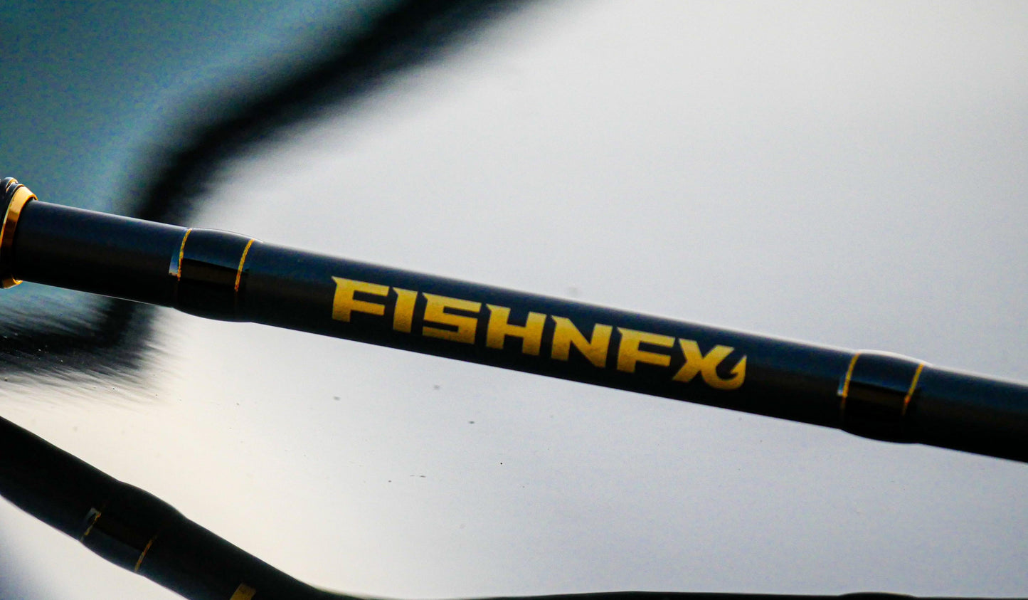 FishNFX Gold Series 7' 3" Casting Medium Heavy, Fast Action